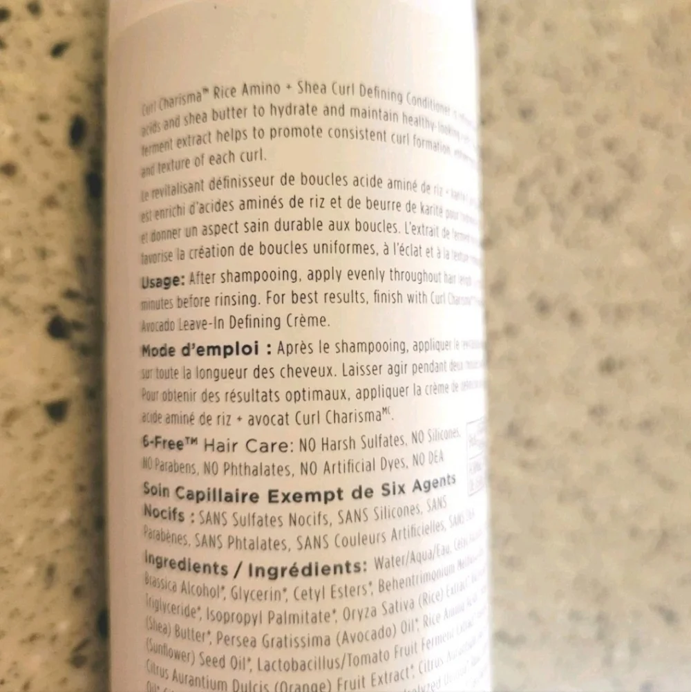 3 Briogeo Curl Charisma Rice Amino + Shea Curl Defining Conditioner Curly Hair